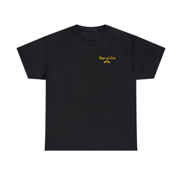 Front view of BOL black tee.